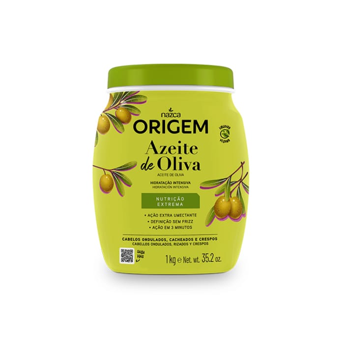 Nazca Origem Mascarilla Nutritiva Con Aceite de Oliva 1kg