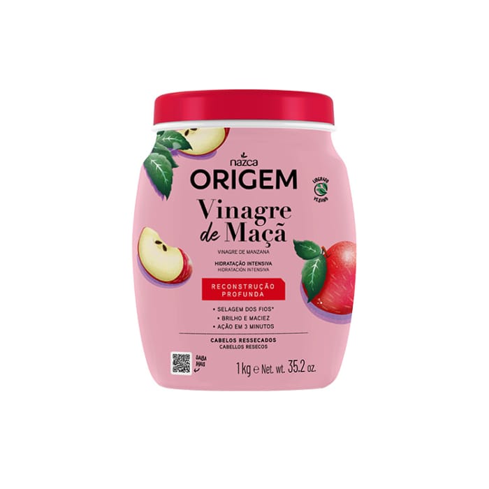 Nazca Origem Mascarilla Hidratante Vinagre de manzana 1kg