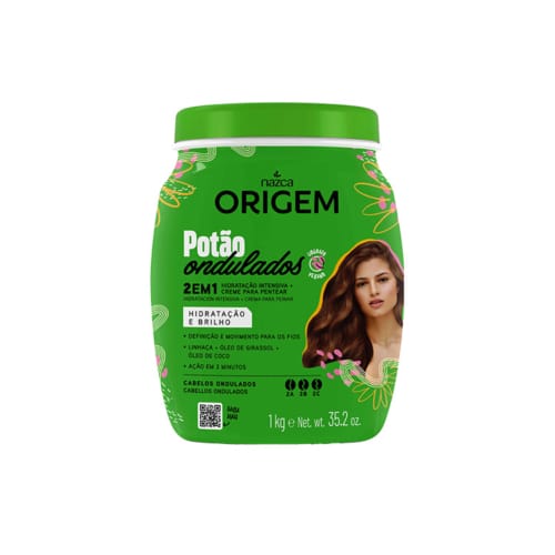 Nazca Crema de Peinar 2 en 1 Potao Ondulados 1kg